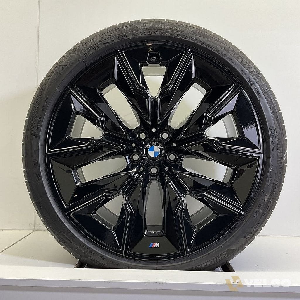 BMW 7 SERIE G70 I7 X3 G45 BREEDSET VELGEN + ZOMERBANDEN 21 I, Pneus et Jantes, 255 mm, Véhicule de tourisme, Pneus été