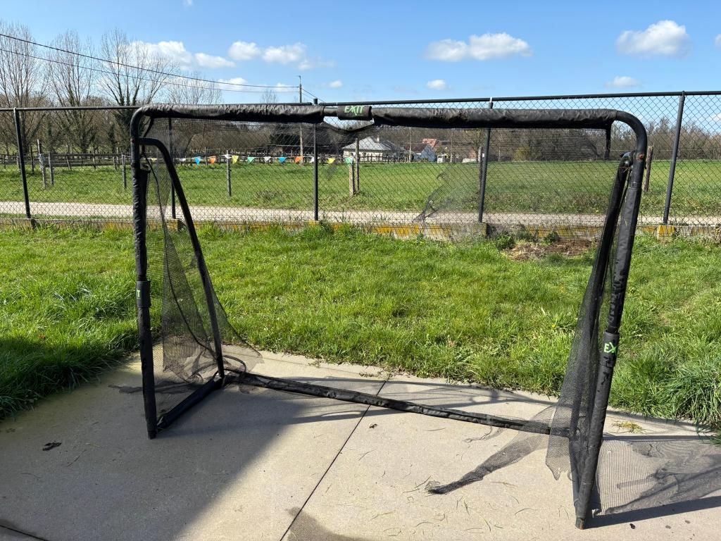 voetbalgoal - voetbaldoel 220x170 merk exit, Sport en Fitness, Voetbal, Ophalen, Gebruikt, Overige typen