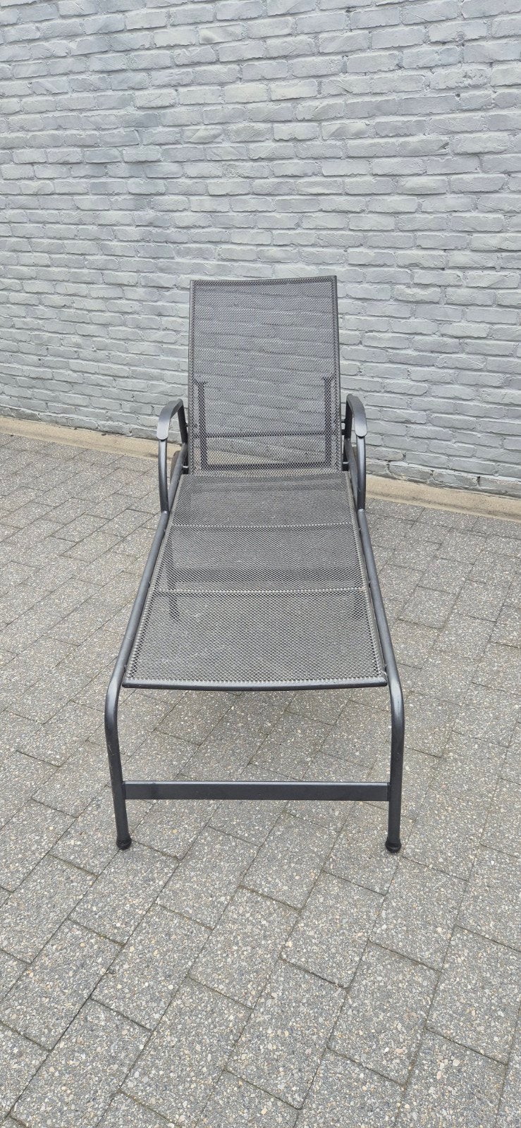 Ligbed uit metaal (ijzer), Jardin & Terrasse, Chaises longues, Enlèvement, Métal