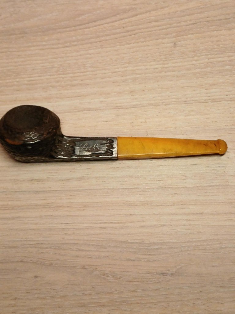 Pipe à tabac vintage LANZETTI – Fait main en Italie, Verzenden, Gebruikt, Overige typen