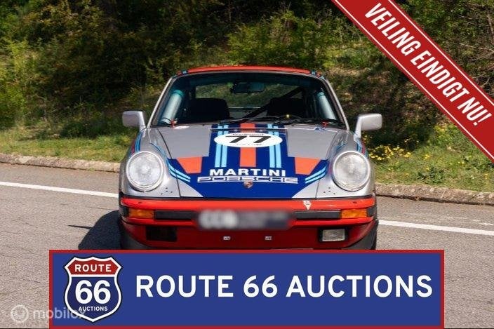 Porsche 911 Carrera 3.0 | 1977 | Route 66 Auctions, Auto's, Zwart, Bedrijf, Overige carrosserie, Porsche