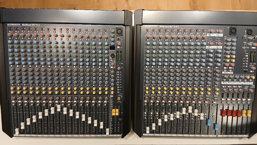 Gloednieuwe Allen & Heath WZ4 16:2 en WZ4 14:4:2 Mixwizard, Muziek en Instrumenten, Mengpanelen, Ophalen