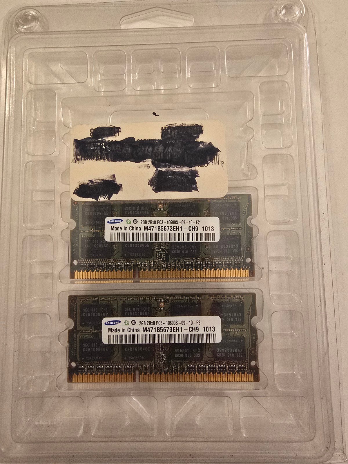 Samsung 4gb totaal, 2x2gb ddr3 sodimm 100% ok, Computers en Software, RAM geheugen, Ophalen of Verzenden, DDR3, Laptop, 2 GB