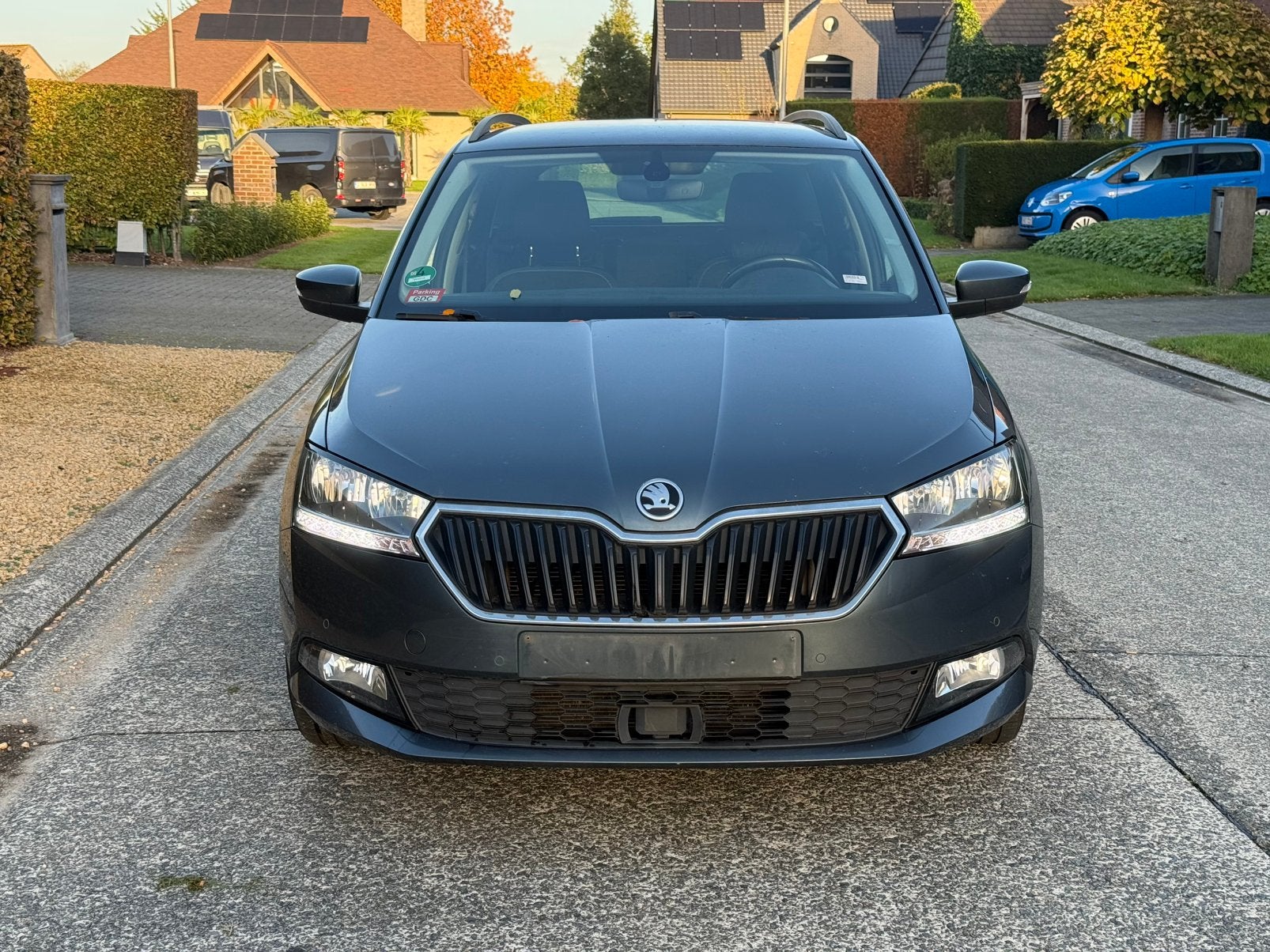 Skoda Fabia Active 1.0 Benzine – 2019 – 55 kW – €5.999, Auto's, Voorwielaandrijving, Stof, Blauw, 5 deurs
