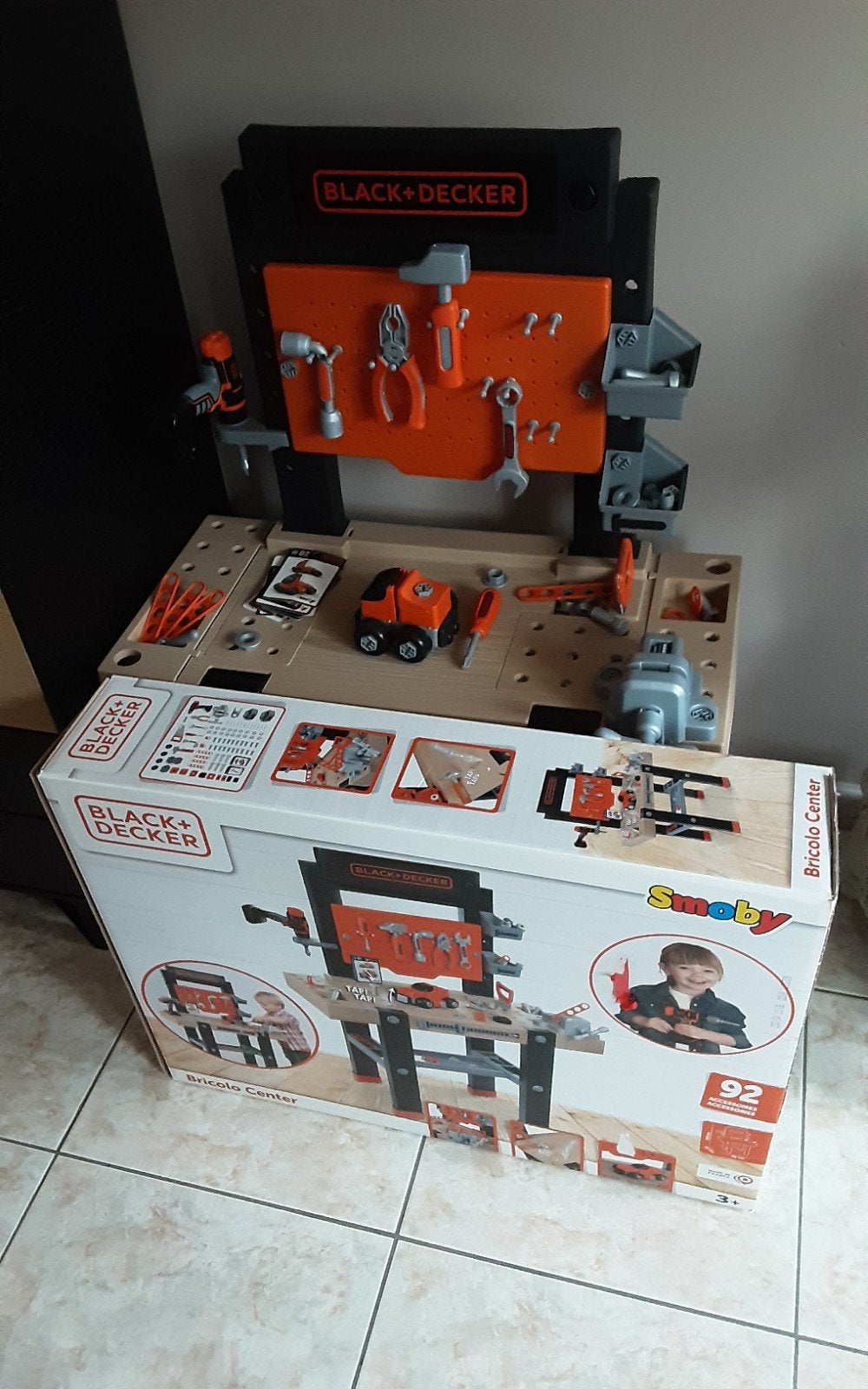 Établi BLACK + DECKER smoby tout neuf jamais utilisé, Enlèvement, Neuf