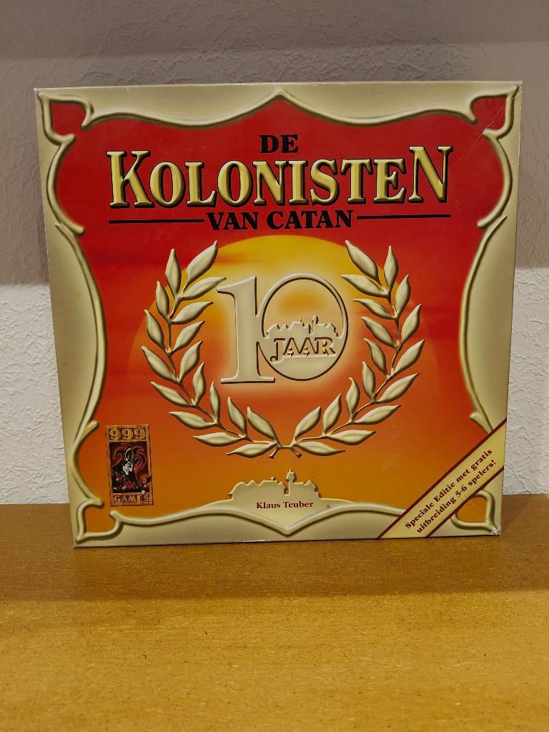 De Kolonisten van Catan 10 jaar jubileum, Ophalen of Verzenden, Gebruikt