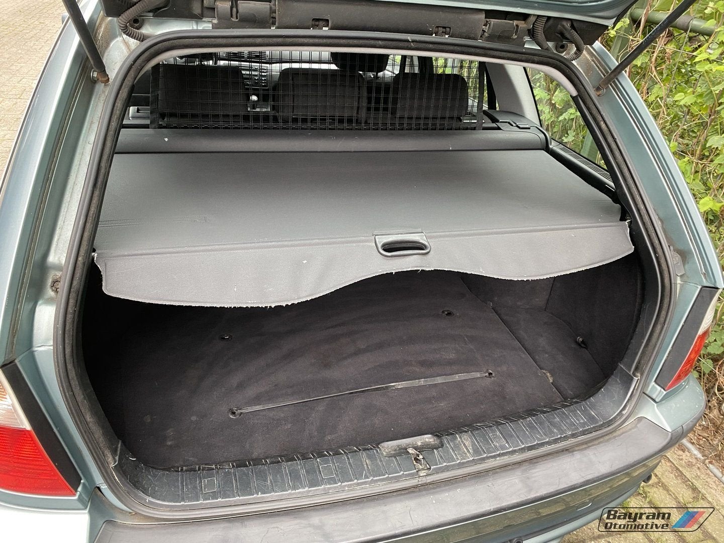 Bmw E46 touring rollo rolgordijn met honderek 3-serie zwart, Gebruikt, -, -, Ophalen of Verzenden