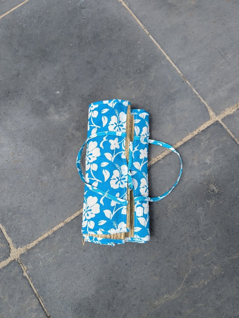 Opvouwbare bamboe strandmat 18090 cm, Vacances, Vacances | Soleil & Plage