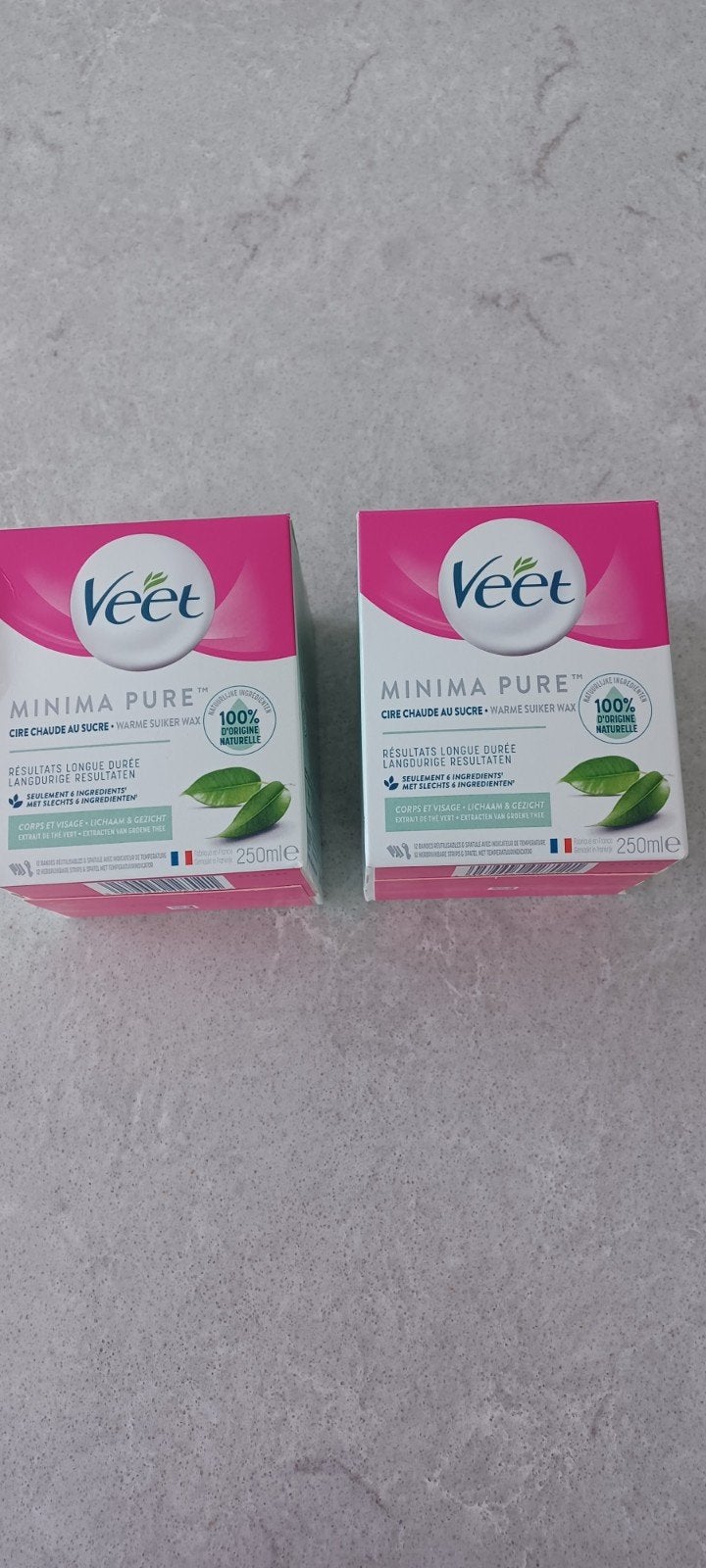 VEET minima pure warme suikerwax, 2 dozen, Elektronische apparatuur, Ophalen, Nieuw, Scheren en Epileren
