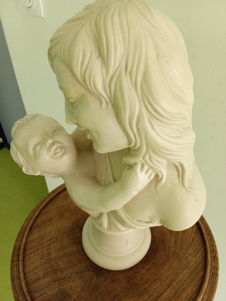 statue vierge à l'enfant, Enlèvement