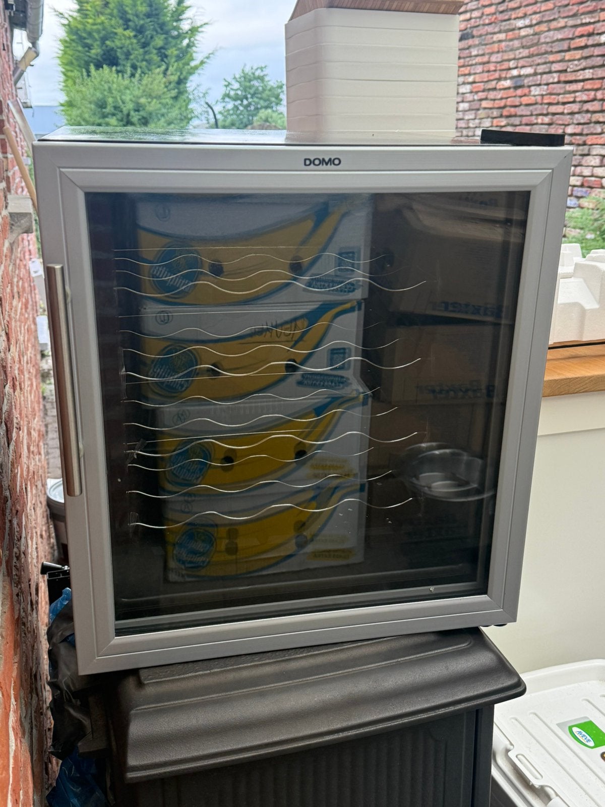 Wijnkoelkast, Elektronische apparatuur, Koelkasten en IJskasten, Ophalen, Zo goed als nieuw