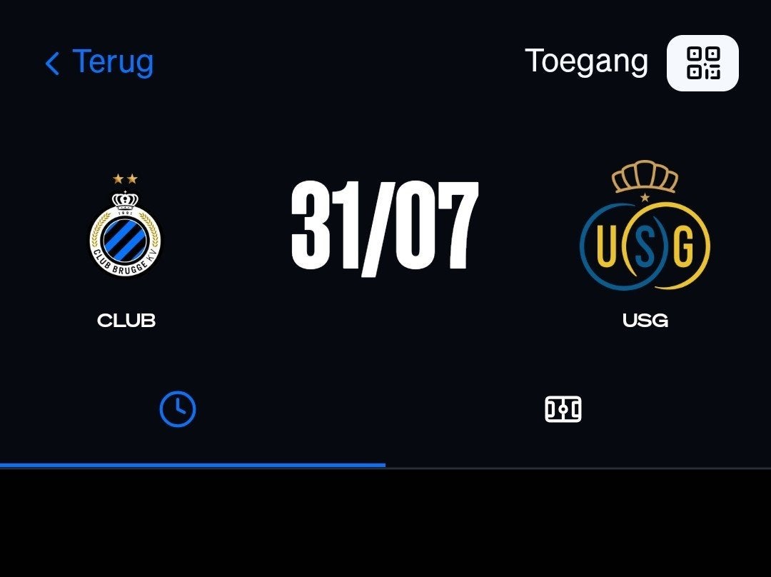 Club Brugge-Union 1 ticket