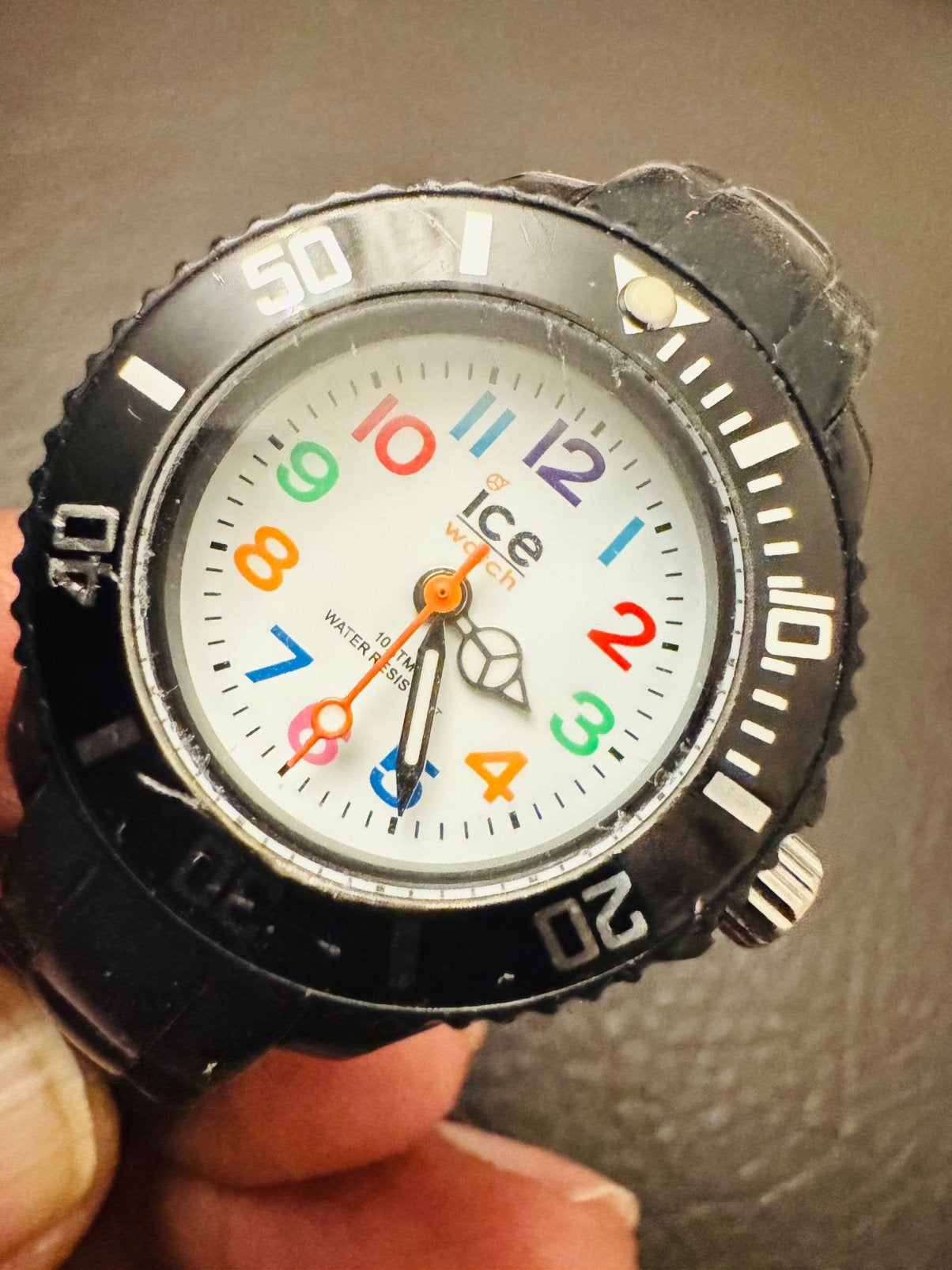 Ice watch 7-12 jaar, Handtassen en Accessoires, Ophalen, Gebruikt, Zwart, Jongen of Meisje