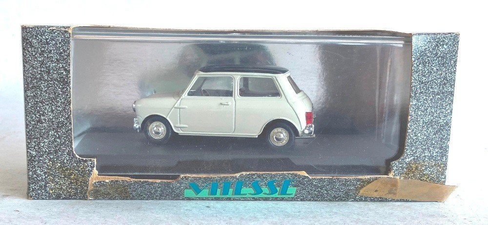 Austin Mini Cooper S wit-zwart Vitesse 580., Ophalen of Verzenden, Zo goed als nieuw, Auto, Overige merken