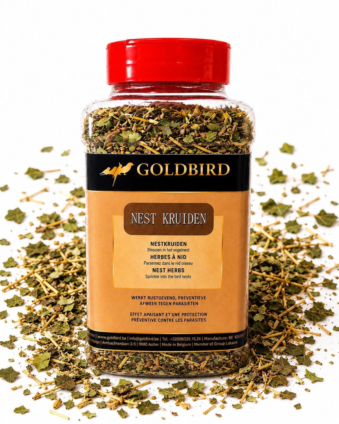 Goldbird Nestherbs 1L - herbe naturelle et antiparasitaire, Animaux & Accessoires, Enlèvement, Neuf, Sable et Soin
