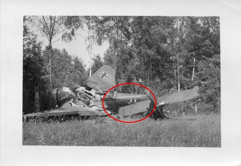 photo originale - avion Junkers Ju 87 Stuka - WW2, Envoi, Armée de l'air, Photo ou Poster