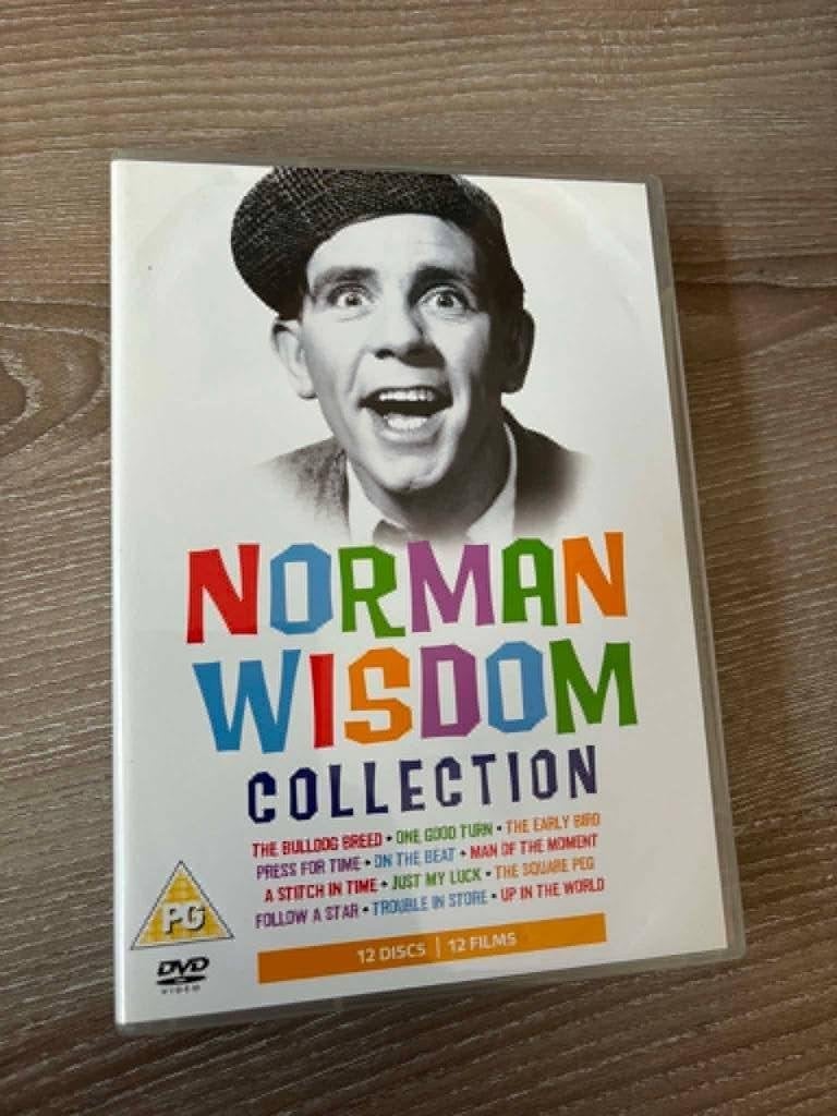 12dvdbox. import UK, Norman Wisdom collection. Engels gespr., CD & DVD, DVD | Classiques, Enlèvement ou Envoi, Comme neuf, 1940 à 1960