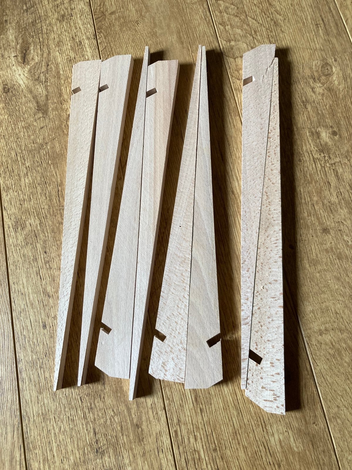 Tent haringen hout en metaal, Ophalen, Zo goed als nieuw