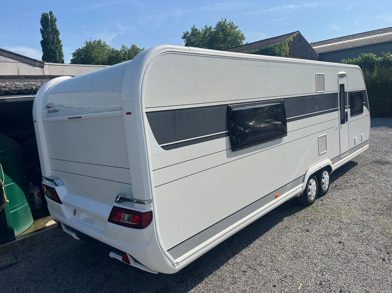 Hobby caravan long / full option, Caravans en Kamperen, Caravans, Bedrijf, Airco, Hobby
