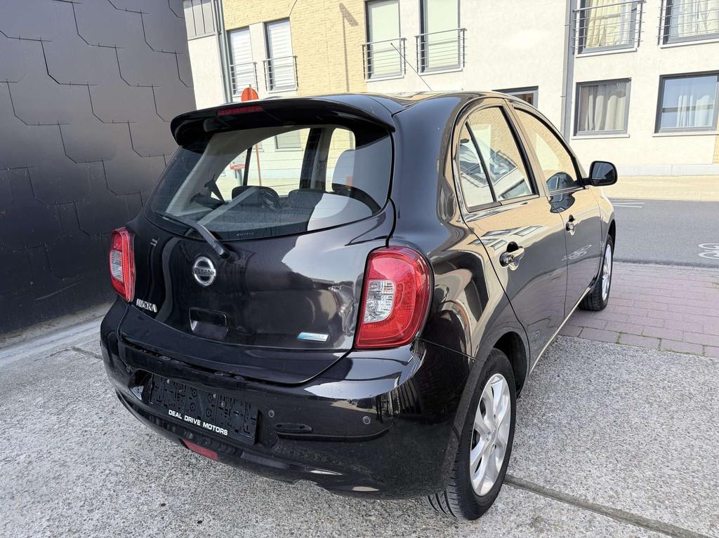 Nissan Micra 1.2 Edition Tekna | Navi | Airco | Bluetooth |, Auto's, Nissan, Euro 5, Stof, Zwart, Overige kleuren