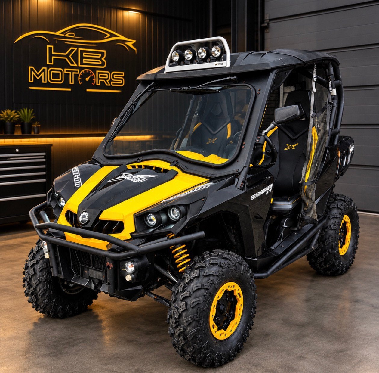 Can Am Commander X versie 1000cc, Motos, 2 cylindres, 1000 cm³