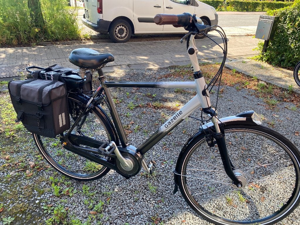 Elektrische herenfiets gazelle middenmoter In prima conditie, Ophalen, Gebruikt, Gazelle
