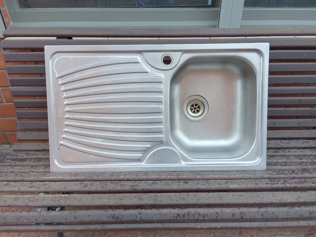 Inox spoeltafel., Zakelijke goederen, Ophalen