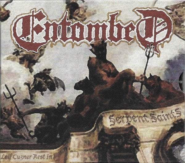 CD Entombed, Serpent Saints, les dix amendements, étui, Enlèvement ou Envoi