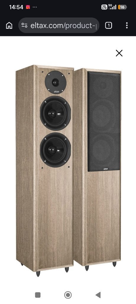 Enceinte colonne eltax monitor ix comme neuf  5/2024, Autres marques, Enlèvement ou Envoi, Bass-reflex, Comme neuf