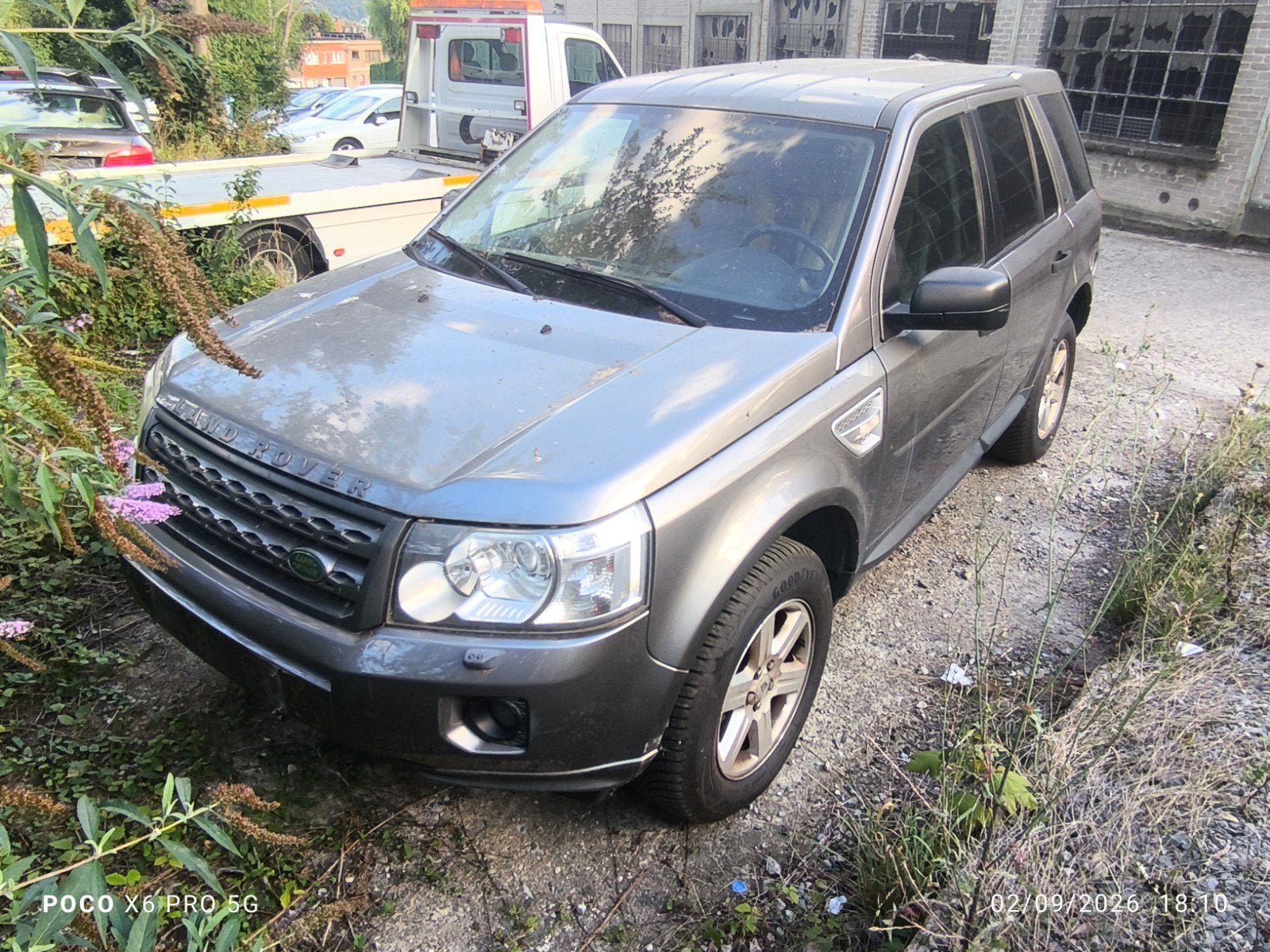 Land Rover Freelander automatique, Enlèvement