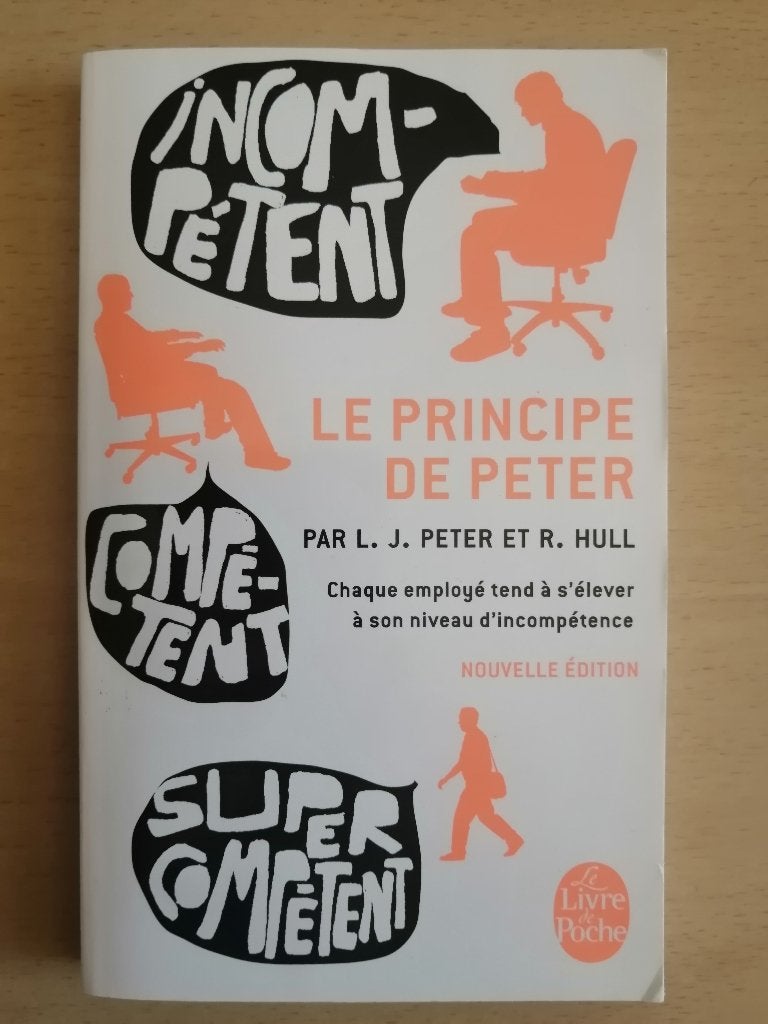 Le Principe de Peter de Laurence J. Peter, Boeken, Ophalen of Verzenden