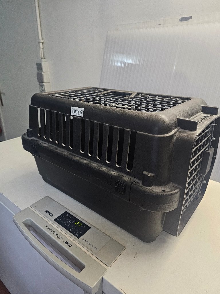 Transportbox/ bench voor katten, Dieren en Toebehoren, Ophalen, Gebruikt