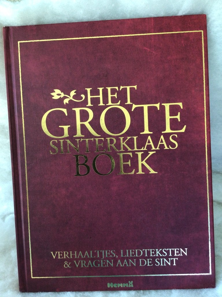 Het grote Sinterklaasboek. Hemma 2012, Diversen, Ophalen of Verzenden