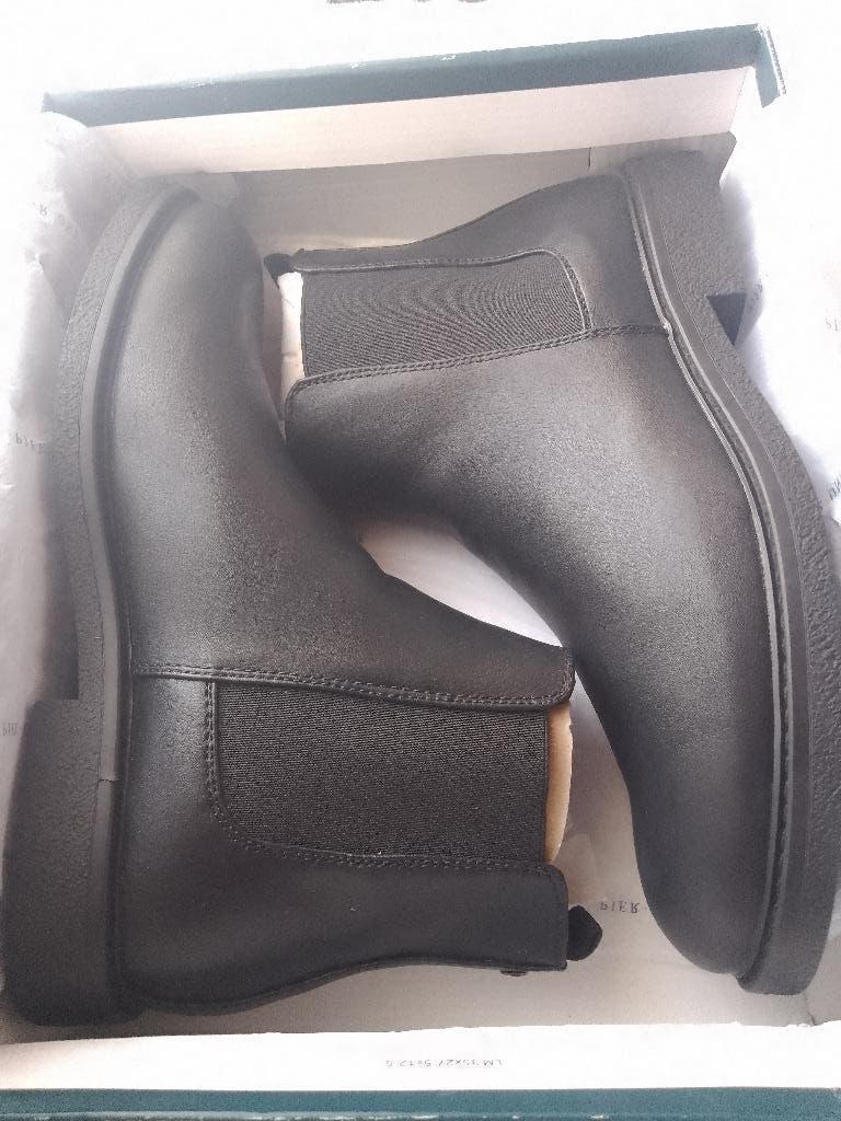 46 nieuw bottines type chelsea Pier one in doos, Kleding | Heren, Schoenen, Verzenden, Zwart, Boots, Nieuw