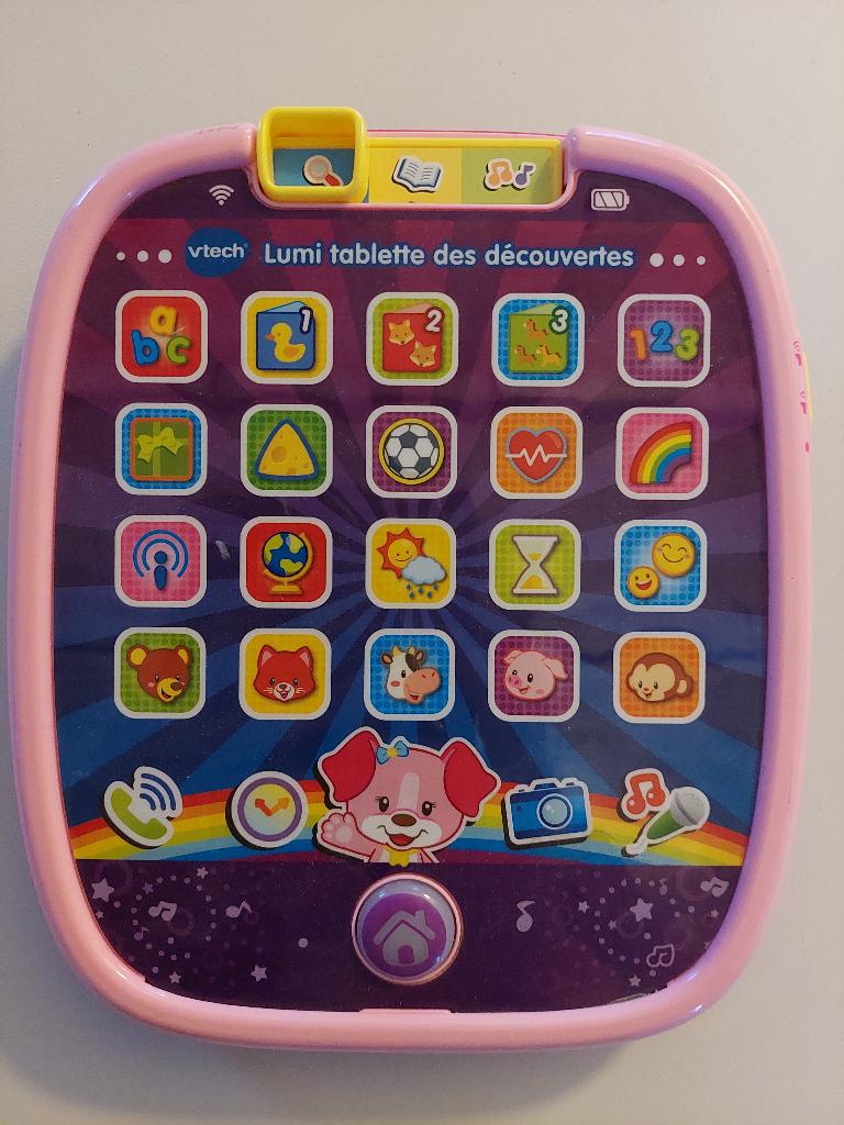 Tablette rose VTECH "Lumi tablette des découvertes", Enfants & Bébés, Jouets | Vtech, Utilisé, 2 à 4 ans, Enlèvement