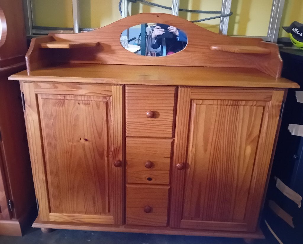 petit meuble en pin, Enlèvement