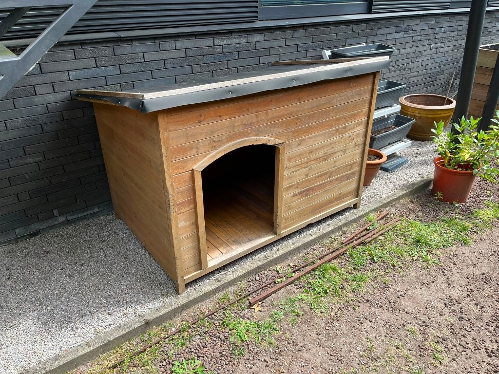 Groot hondenhok (voor buiten), Dieren en Toebehoren, Hondenhokken, Gebruikt, Hondenhok, Ophalen