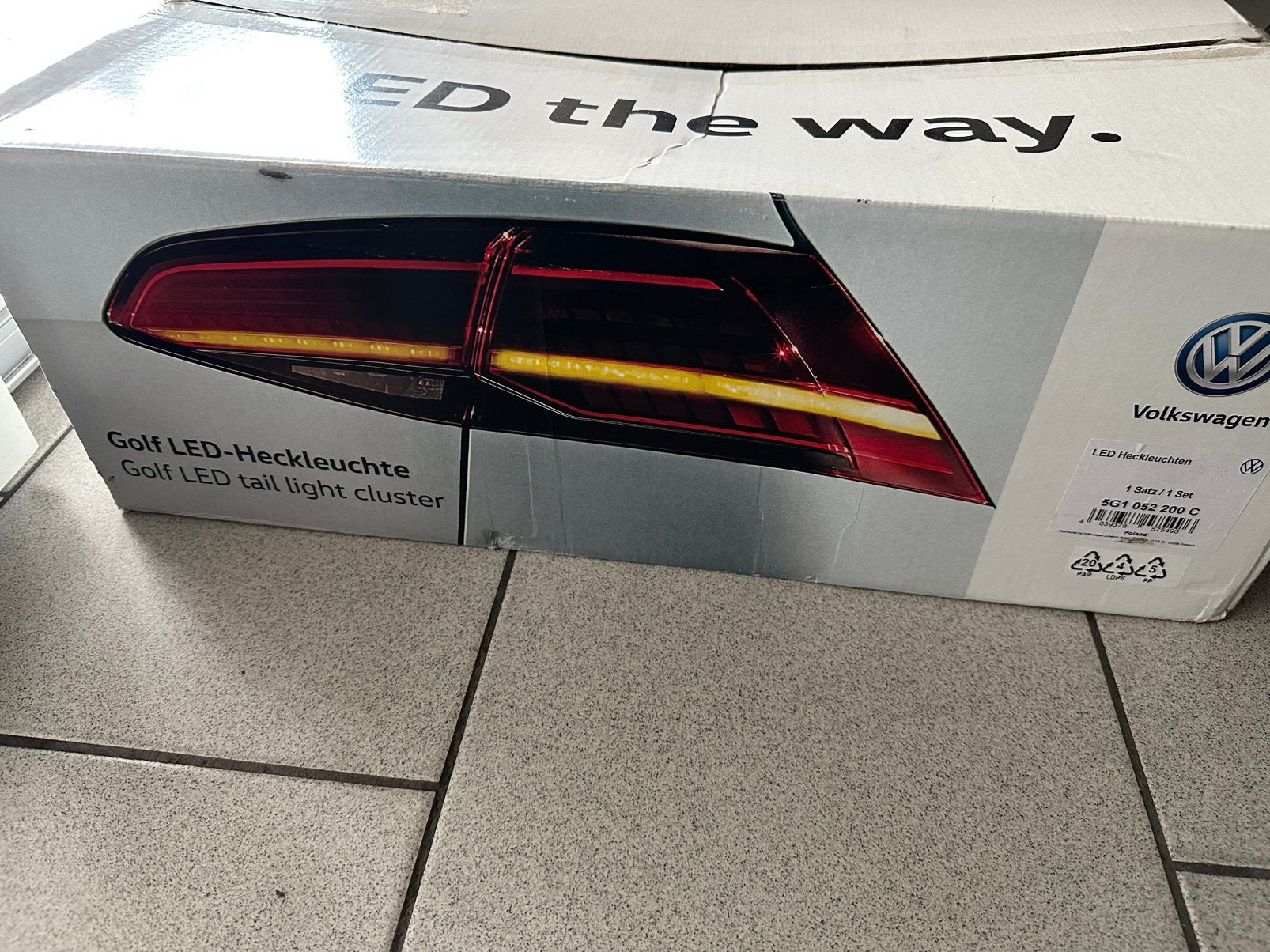 Feux golf 7.5, Enlèvement, Comme neuf