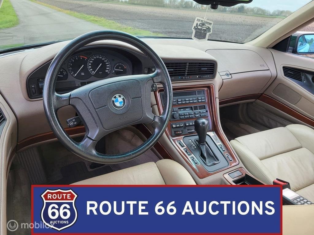 BMW 850Ci Individual | 1996 | Route 66 Auctions, Achat, Entreprise, Boîte manuelle, Autre carrosserie