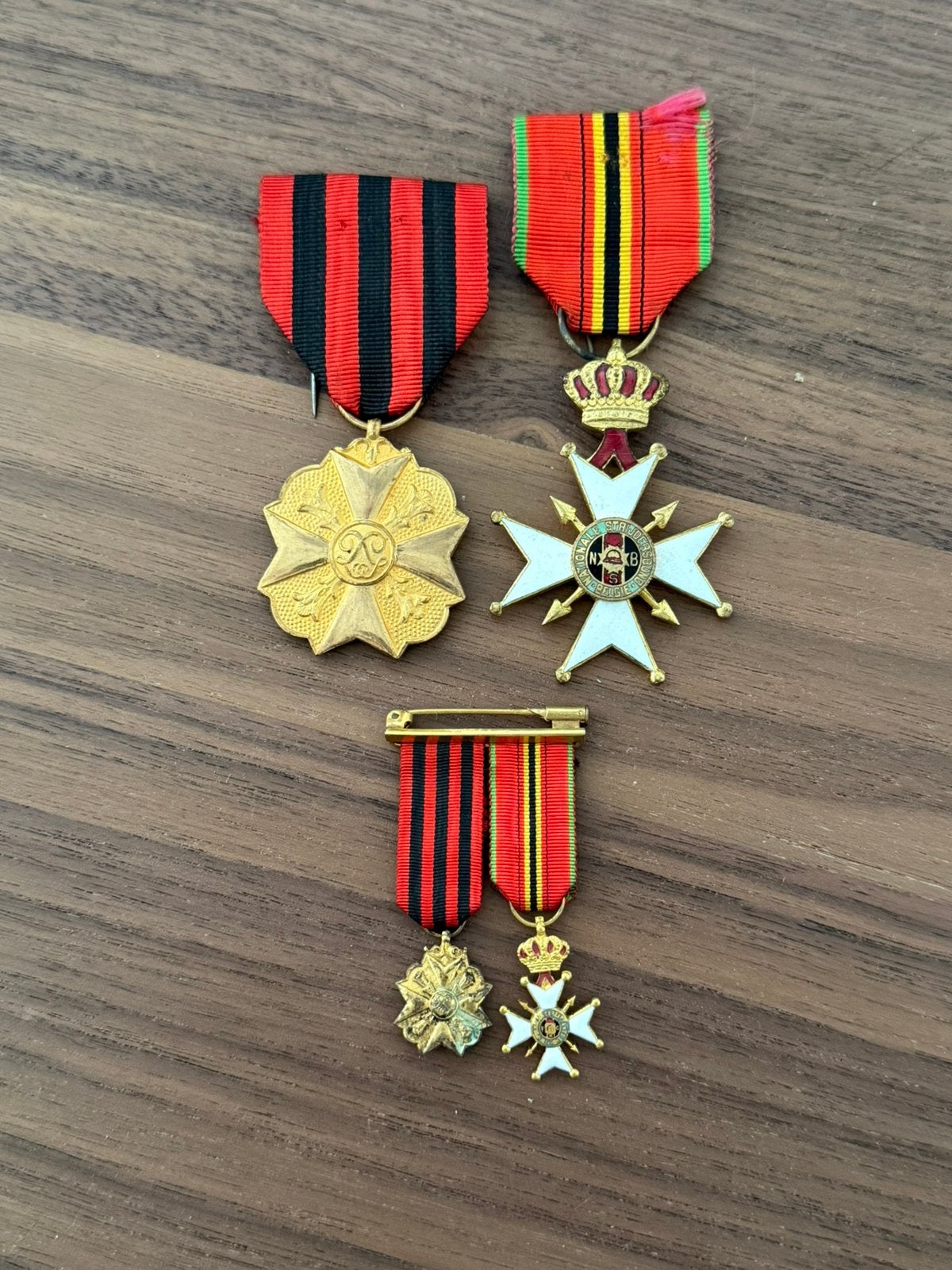 Set medailles (2), Verzamelen, Ophalen