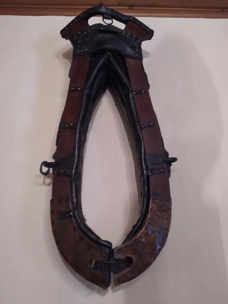 Ancien collier de cheval, Enlèvement