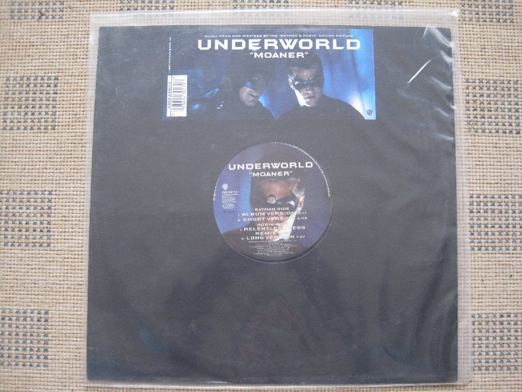 Underworld - Moaner maxi, CD & DVD, Vinyles | Dance & House, 12 pouces, Enlèvement ou Envoi, Dance, Utilisé