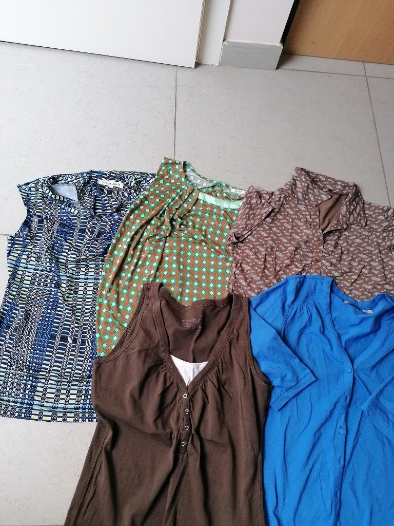 Pakket kledij, dames. mt L (5 stuks), Kleding | Dames, Ophalen of Verzenden, Gedragen, Maat 42/44 (L)