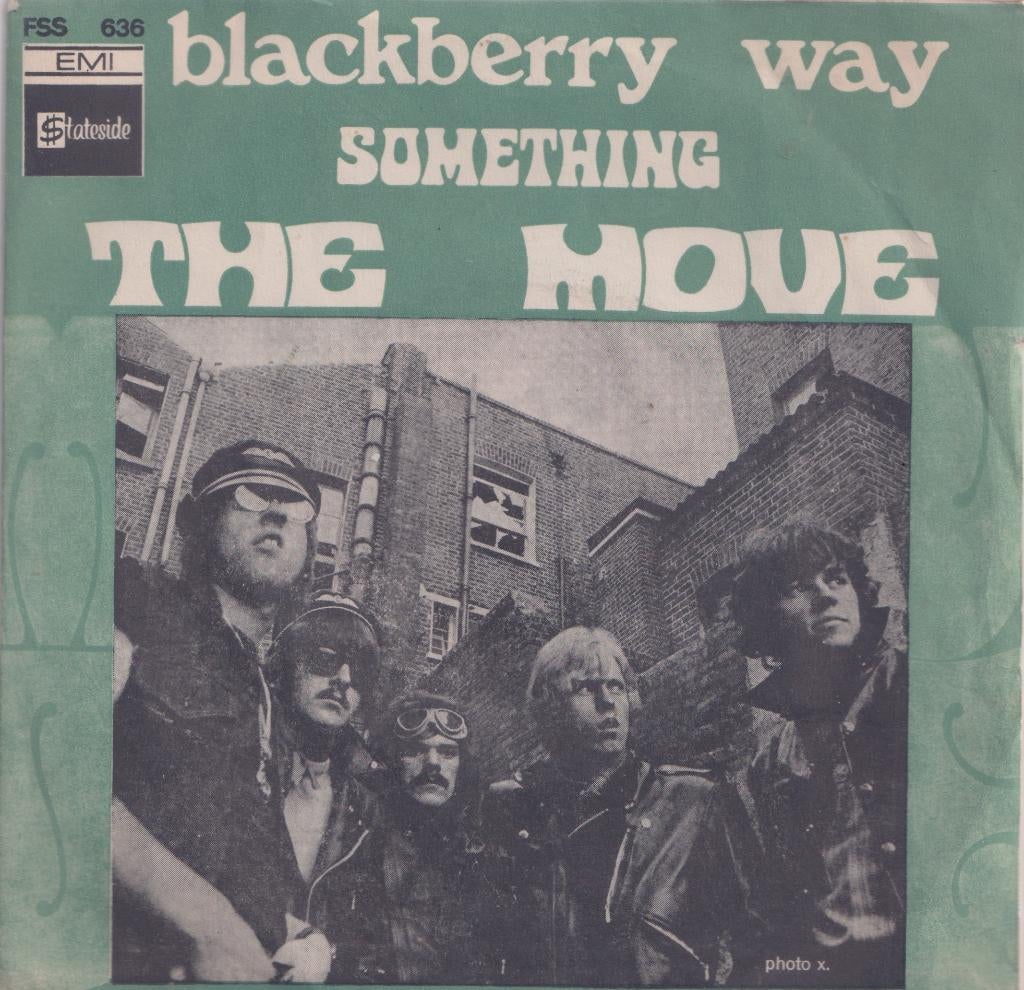 The Move – Blackberry way / Something – Single, Gebruikt, 7 inch, Single, Ophalen of Verzenden