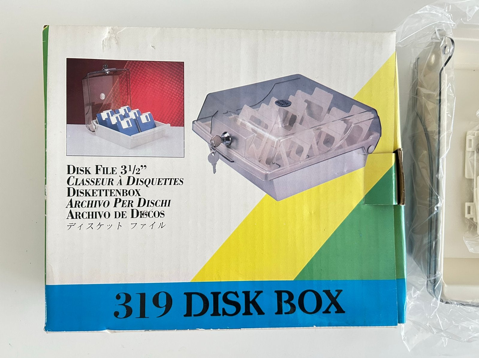 Diskettenbox/319 Disk Box, Computers en Software, Vintage Computers, Ophalen of Verzenden