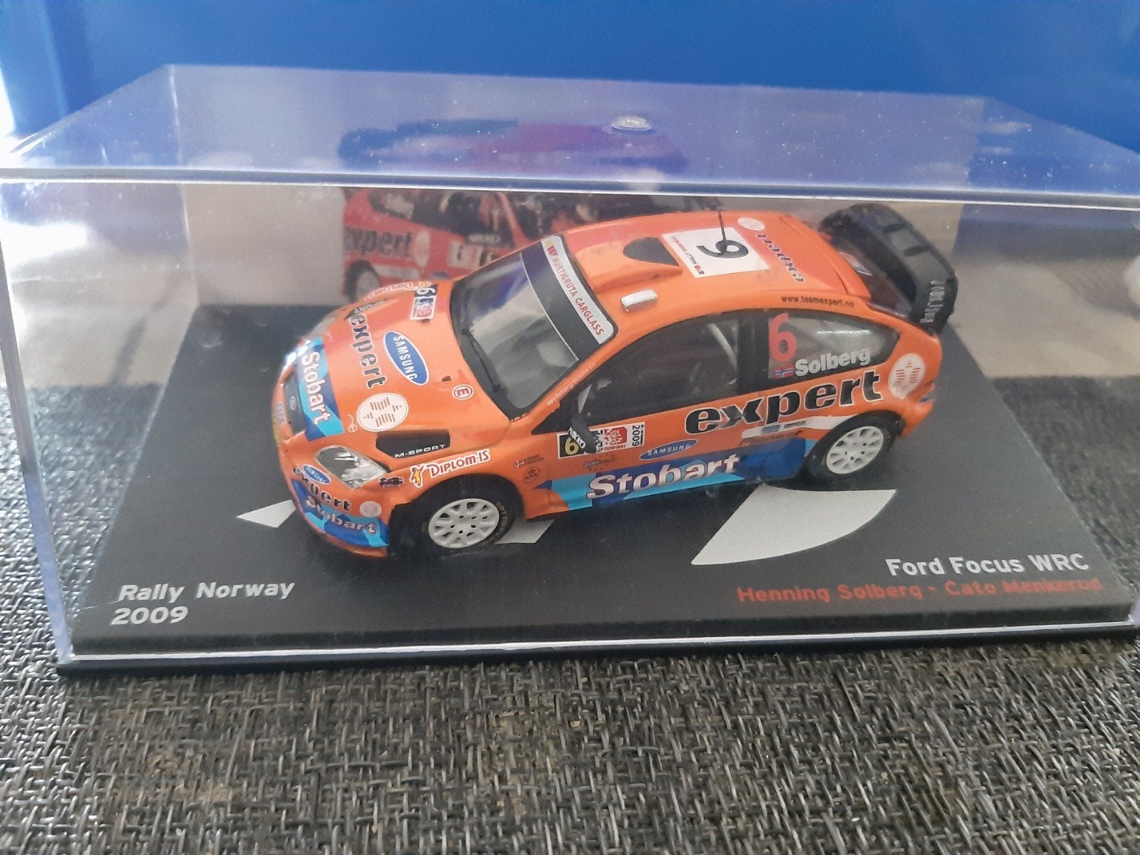 Voiture miniature 1.43 Ford Focus WRC, Hobby & Loisirs créatifs, Enlèvement ou Envoi, Voiture