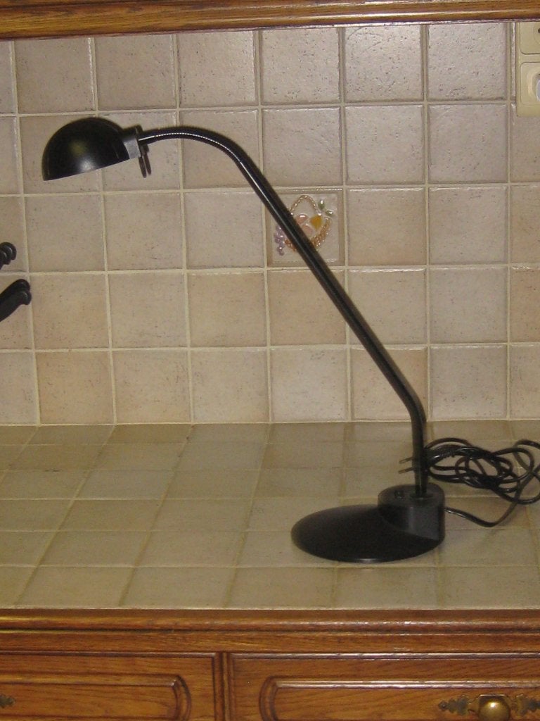 Bureau lamp, Huis en Inrichting, Ophalen, Zo goed als nieuw, Metaal, Minder dan 50 cm