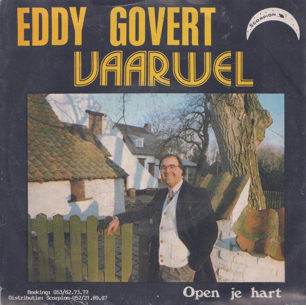 Eddy Govert – Vaarwel / Open je hart - Single, Gebruikt, 7 inch, Single, Ophalen of Verzenden