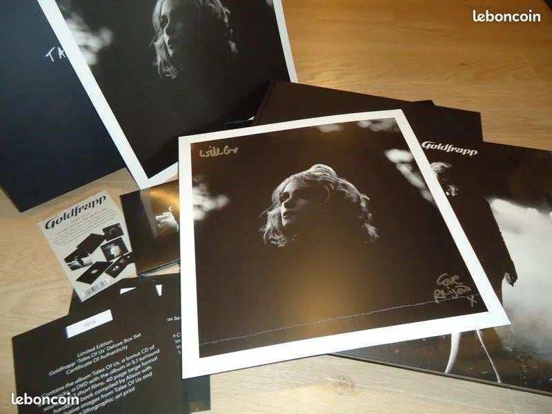 Goldfrapp Tales of Us - coffret dédicacé (bien lire), Verzenden, Gebruikt, Overige formaten
