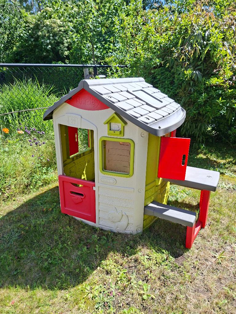Smoby -  Neo Jura Lodge - Speelhuis, Ophalen, Gebruikt, Kunststof